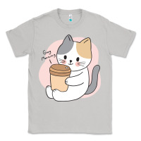 Moon Dust Cat Drinking Coffee Kitten Kawaii Japanese Kitty Classic Tee - linhVisuals
