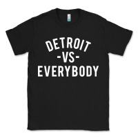 Black det roit vs everybody Classic Tee - linhVisuals