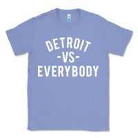 Colony Blue det roit vs everybody Classic Tee - linhVisuals