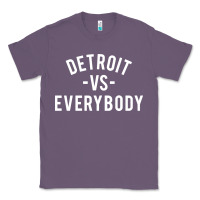 Lavender det roit vs everybody Classic Tee - linhVisuals