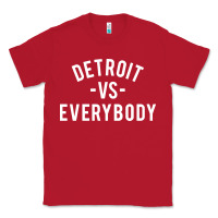 Red det roit vs everybody Classic Tee - linhVisuals