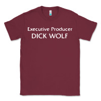 Burgundy executive producer dick wolf Classic Tee - linhVisuals
