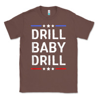 Chestnut drill baby drill t shirt support usa energy independence t shirt Classic Tee - linhVisuals