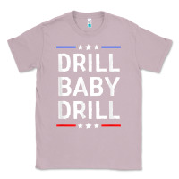 Lilac drill baby drill t shirt support usa energy independence t shirt Classic Tee - linhVisuals