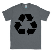 Charcoal Heather Recycle Classic Tee - linhVisuals