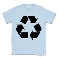 Dusty Blue Recycle Classic Tee - linhVisuals