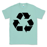 Seafoam Recycle Classic Tee - linhVisuals
