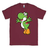 Burgundy yoshi Classic Tee - linhVisuals