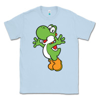 Dusty Blue yoshi Classic Tee - linhVisuals