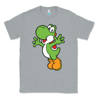 Heather Grey yoshi Classic Tee - linhVisuals