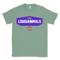 Sage LSU Louisianimals Classic Tee - linhVisuals