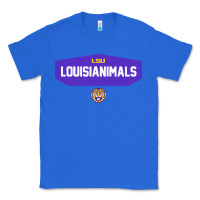 True Royal LSU Louisianimals Classic Tee - linhVisuals