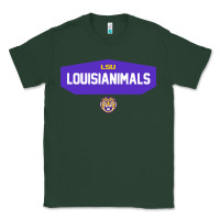 Sports Green LSU Louisianimals Classic Tee - linhVisuals