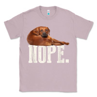 Lilac nope lazy rhodesian ridgeback t shirt dog lover gift tee Classic Tee - linhVisuals