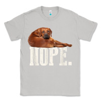 Moon Dust nope lazy rhodesian ridgeback t shirt dog lover gift tee Classic Tee - linhVisuals
