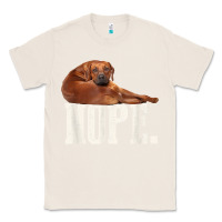 Natural nope lazy rhodesian ridgeback t shirt dog lover gift tee Classic Tee - linhVisuals