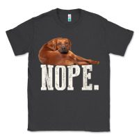Smoke nope lazy rhodesian ridgeback t shirt dog lover gift tee Classic Tee - linhVisuals