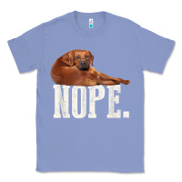 Colony Blue nope lazy rhodesian ridgeback t shirt dog lover gift tee Classic Tee - linhVisuals