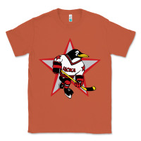 Copper Red Penguin 1990's Russian Classic Tee - linhVisuals