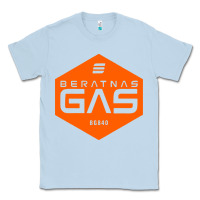 Dusty Blue beratnas gas Classic Tee - linhVisuals