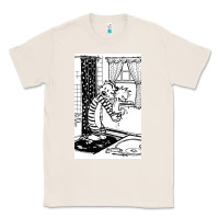 Natural calvin Classic Tee - linhVisuals