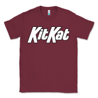 Burgundy KitKat Vintage Classic Tee - linhVisuals