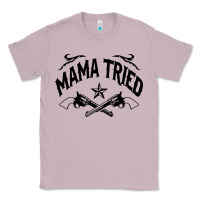 Lilac mama tried guns Classic Tee - linhVisuals