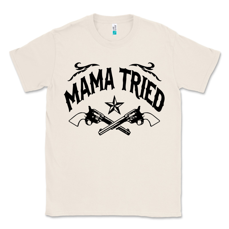 Mama Tried Guns Classic Tee by linhVisuals | Teevron