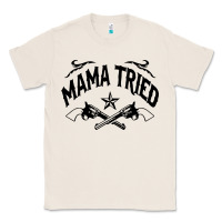Natural mama tried guns Classic Tee - linhVisuals