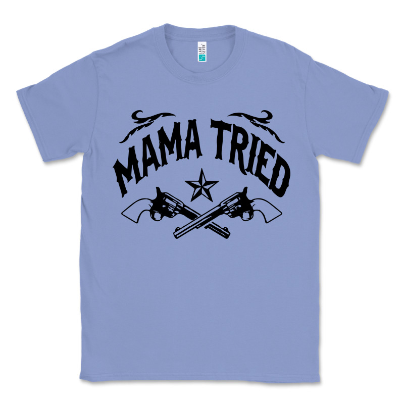 Mama Tried Guns Classic Tee by linhVisuals | Teevron