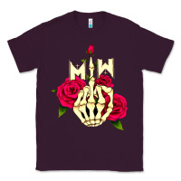 Plum motionless in white Classic Tee - linhVisuals