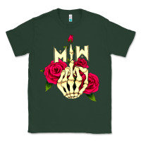Sports Green motionless in white Classic Tee - linhVisuals