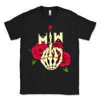 Black motionless in white Classic Tee - linhVisuals