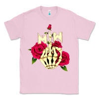 Bubblegum Pink motionless in white Classic Tee - linhVisuals