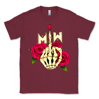 Burgundy motionless in white Classic Tee - linhVisuals