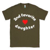 Army Green funny 2nd second child   daughter for 2nd favorite kid sweatshirt Classic Tee - linhVisuals