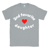 Heather Grey funny 2nd second child   daughter for 2nd favorite kid sweatshirt Classic Tee - linhVisuals
