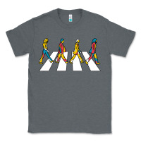 Charcoal Heather beatl Classic Tee - linhVisuals