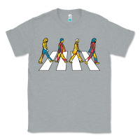Heather Grey beatl Classic Tee - linhVisuals