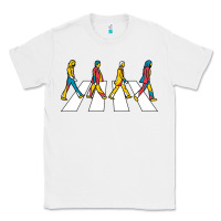 White beatl Classic Tee - linhVisuals