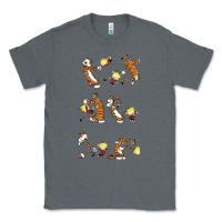 Charcoal Heather calvin Classic Tee - linhVisuals