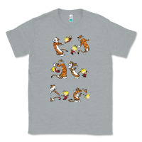 Heather Grey calvin Classic Tee - linhVisuals