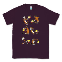 Plum calvin Classic Tee - linhVisuals