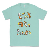 Seafoam calvin Classic Tee - linhVisuals