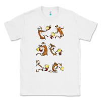 White calvin Classic Tee - linhVisuals
