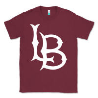 Burgundy long beach state athletics Classic Tee - linhVisuals