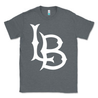 Charcoal Heather long beach state athletics Classic Tee - linhVisuals
