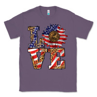 Lavender patriotic sunflower love Classic Tee - BarkalooDesign