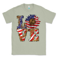Matcha patriotic sunflower love Classic Tee - BarkalooDesign