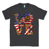 Smoke patriotic sunflower love Classic Tee - BarkalooDesign